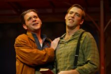 Ian as Proteus in "Two Gents" with Brian Hamman as Valentine. Photo by Carol Pratt.